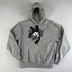 Disney Parks Oswald the Lucky Rabbit Gray Full Zip Hoodie Size XS Pullover (Read